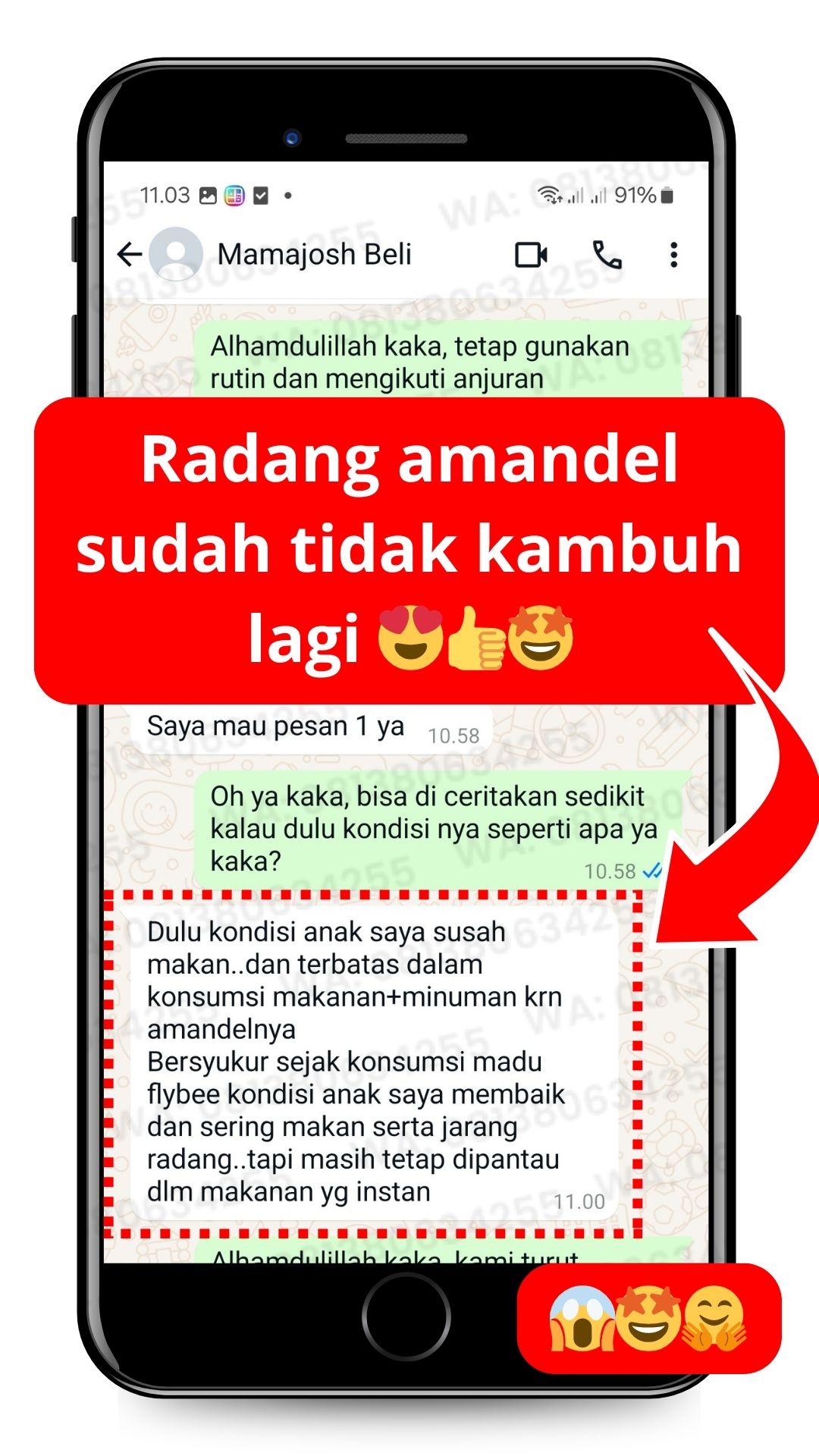 Testimoni pelanggan FLYBEE 7